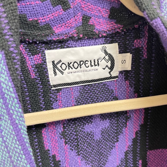 Vintage Kokopelli Open Front Jacket - Picture 2 of 12